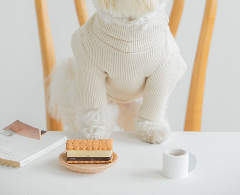 Squeaky Cookie Dog Toy - Pets Amsterdam