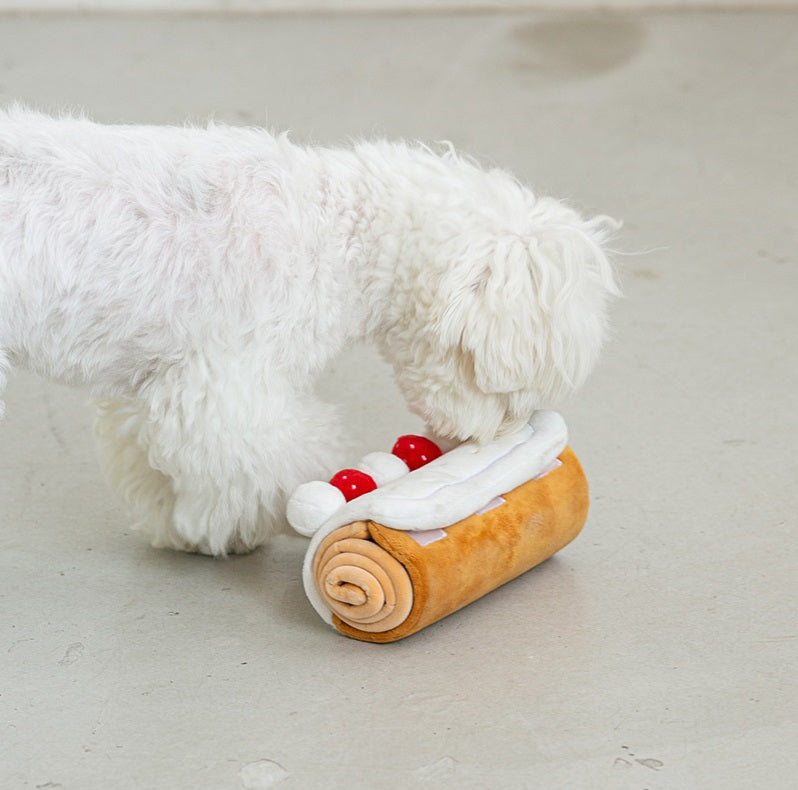 Rollcake Nose Work Dog Toy - Pets Amsterdam